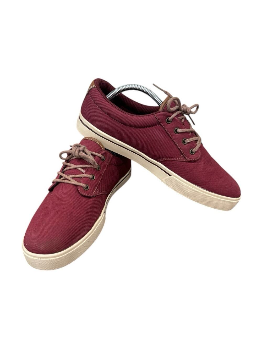 Etnies Jameson 2 Eco Sneakers Maroon Size 10 Skate Low Top Shoes Mens